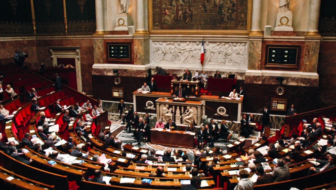 Hémicycle de l'Assemblée nationale