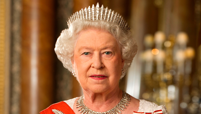 Photo portrait de la Reine Elizabeth II