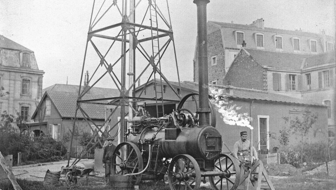 Essais de machine à vapeur 1894.