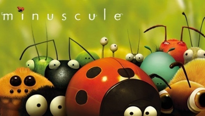 Coccinelle, abeille, fourmi et autres insectes en dessin d'animation