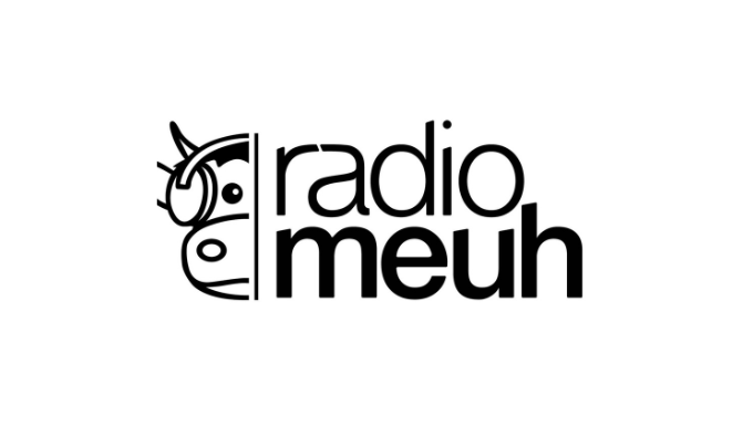 Logo de Radio Meuh avec une vache