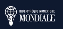 Logo BNM : Letters stylisées blanches sur fond bleu marine. A proximité, une montgolfière blanche constituée d'un planisphère.