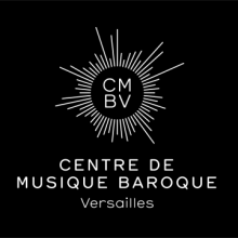 Logo du Centre de Musique Baroque : lettres stylisées blanches sur fond noir.