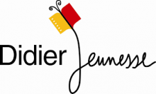 Logo Didier jeunesse : lettres stylisées noires sur fond blanc.