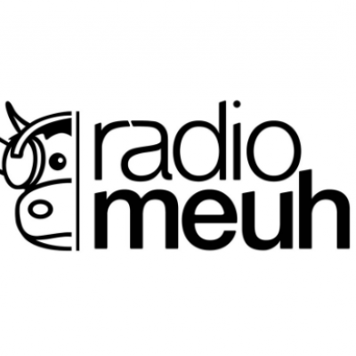 Logo de Radio Meuh avec une vache