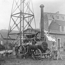 Essais de machine à vapeur 1894.